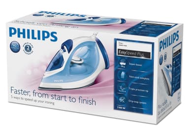 Philips EasySpeed Plus höyrysilitysrauta GC2040/70