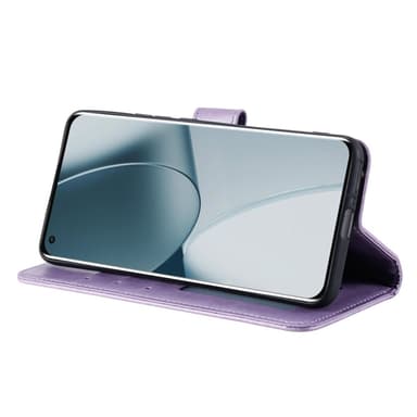 SKALO OnePlus 10T 5G Mandala lompakkokotelo - Violetti