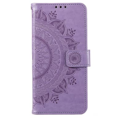 SKALO OnePlus 10T 5G Mandala lompakkokotelo - Violetti