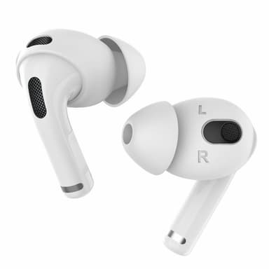 AHASTYLE AirPods 3 Silikoniset korvatyynyt S+M+L - Valkoinen