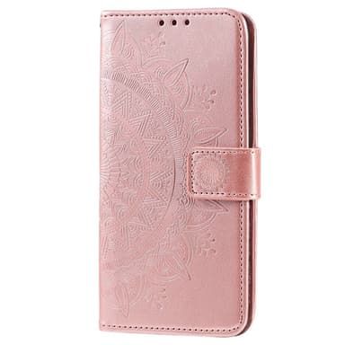 SKALO OnePlus 10T 5G Mandala lompakkokotelo - Ruusukulta