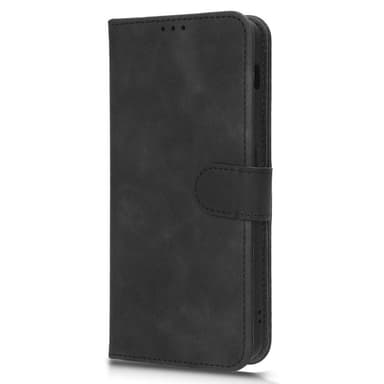 SKALO OnePlus Nord 3 5G / Ace 2V Matt PU Nahka lompakkokotelo - Musta