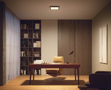 Philips Hue Aurelle paneelivalaisin SQ musta 19 W