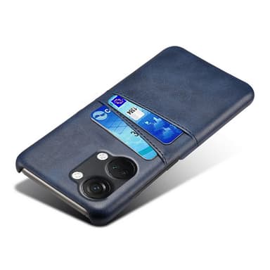 SKALO OnePlus Nord 3 5G / Ace 2V PU-nahkainen Korttikotelo - Sininen