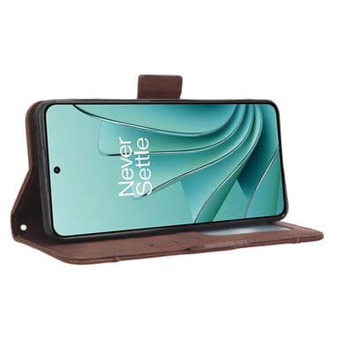 SKALO OnePlus Nord 3 5G / Ace 2V 6-lokeroa Lompakkokotelo - Ruskea