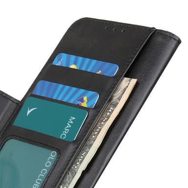 SKALO OnePlus Nord 3 5G / Ace 2V Premium Wallet Lompakkokotelo - Musta