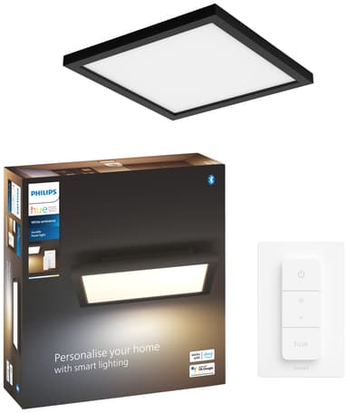 Philips Hue Aurelle paneelivalaisin SQ musta 19 W