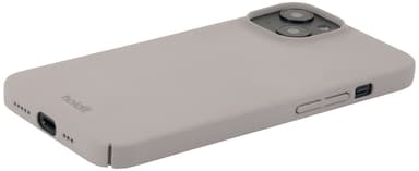 Holdit Slim Case iPhone 15 suojakuori (harmaa)