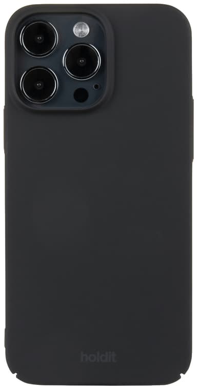 Holdit Slim Case iPhone 15 Pro Max suojakuori (musta)