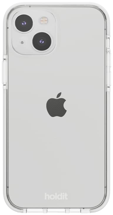 Holdit Seethru iPhone 15 suojakuori (valkoinen)