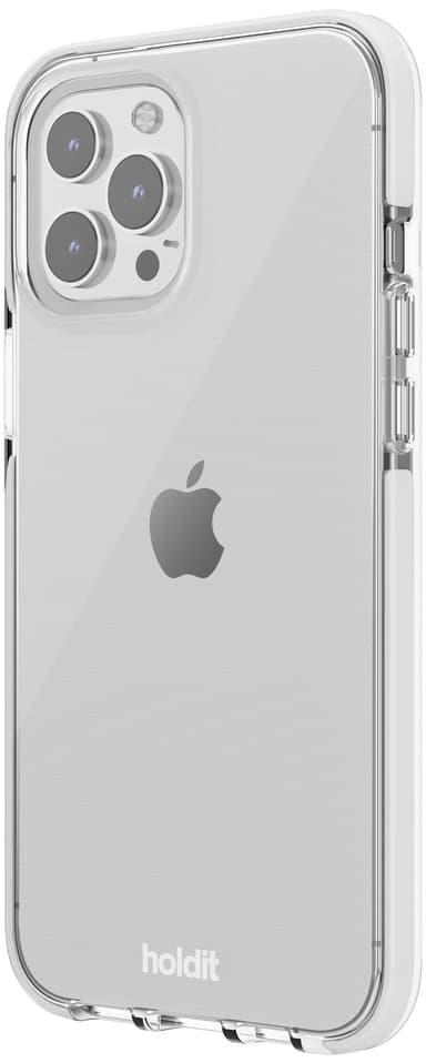 Holdit Seethru iPhone 15 Pro Max suojakuori (valkoinen)
