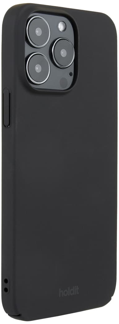 Holdit Slim Case iPhone 15 Pro Max suojakuori (musta)