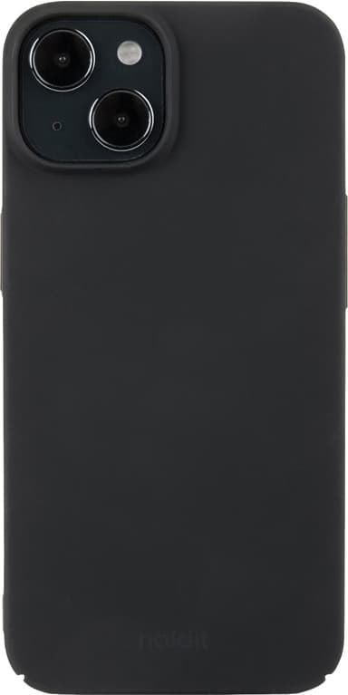 Holdit Slim Case iPhone 15 suojakuori (musta)