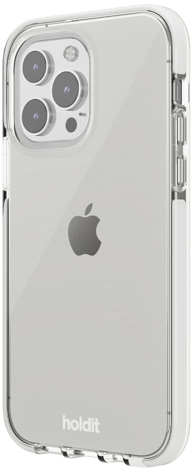 Holdit Seethru iPhone 15 Pro suojakuori (valkoinen)