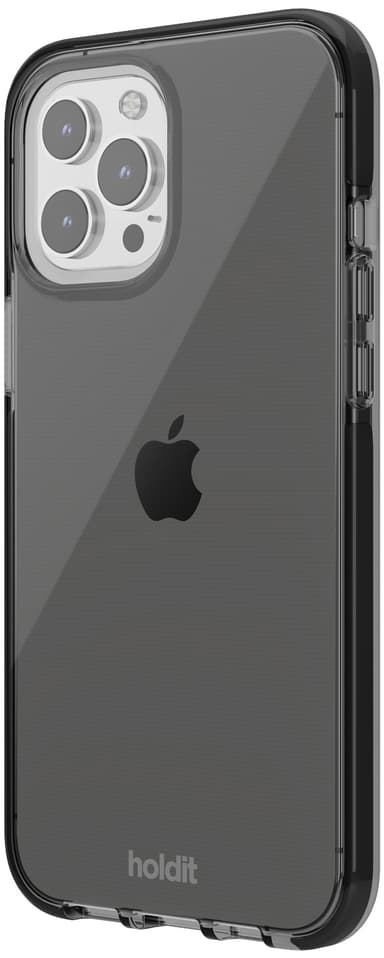 Holdit Seethru iPhone 15 Pro Max suojakuori (musta)