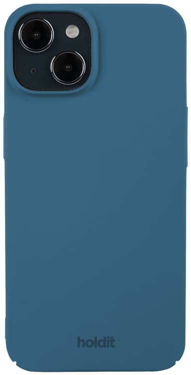 Holdit Slim Case iPhone 15 suojakuori (sininen)