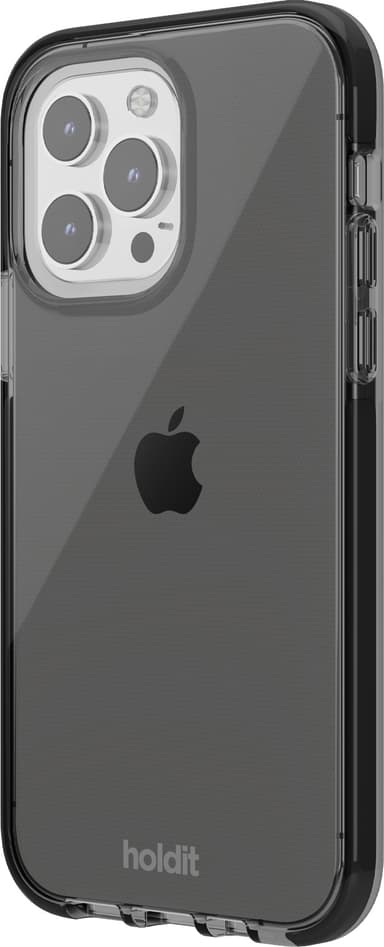 Holdit Seethru iPhone 15 Pro suojakuori (musta)