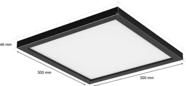 Philips Hue Aurelle paneelivalaisin SQ musta 19 W