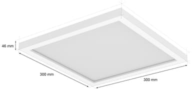 Philips Hue Surimu LED paneelivalaisin SQ 25 W
