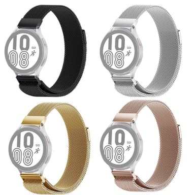 SKALO Milanese Loop to Samsung Watch 4 40mm - Kulta