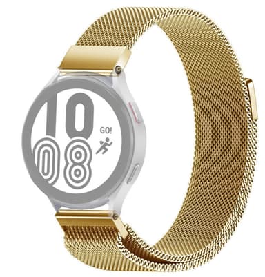 SKALO Milanese Loop to Samsung Watch 4 40mm - Kulta