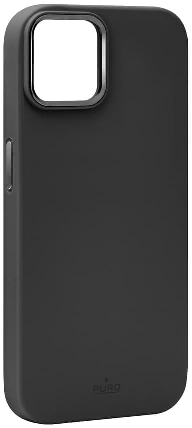 Puro Icon Mag Pro iPhone 15 Plus suojakuori (musta)