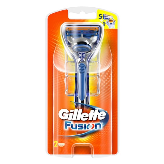 Gillette Fusion partahöylä 851263 + 2 vaihtoterää