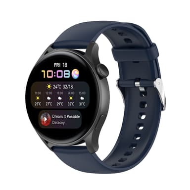 Virallinen Sliver Buckle -rannekellohihna Huawei Watch 4 Prolle Sininen