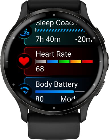Garmin Venu 3 älykello (musta)