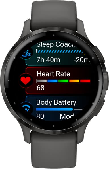 Garmin Venu 3S älykello (kivenharmaa)