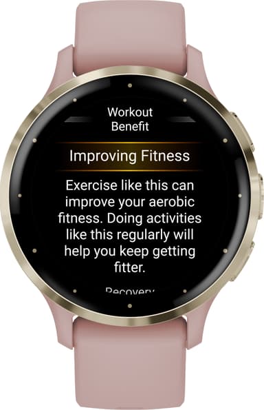 Garmin Venu 3S älykello (vaaleanpunainen)