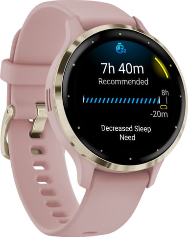 Garmin Venu 3S älykello (vaaleanpunainen)