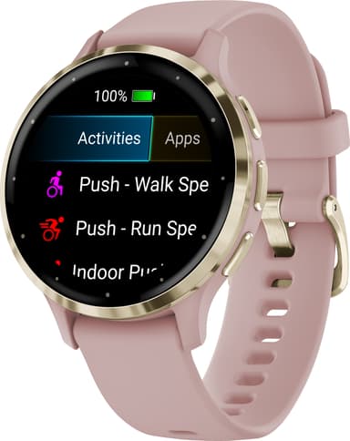 Garmin Venu 3S älykello (vaaleanpunainen)
