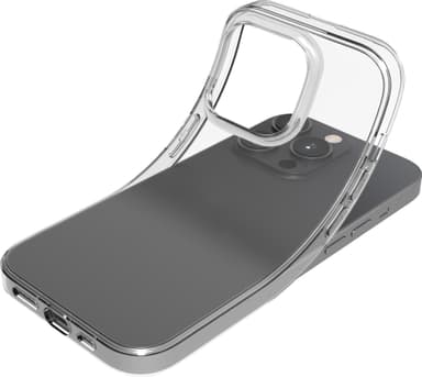 Puro 0.3 Nude iPhone 15 Pro suojakuori (läpinäkyvä)