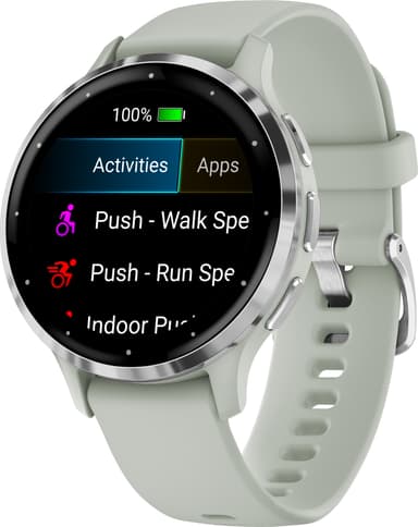 Garmin Venu 3S älykello (salvianharmaa)