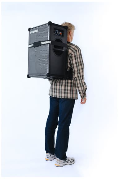 SOUNDBOKS 4 bilekaiutin (metallinharmaa)
