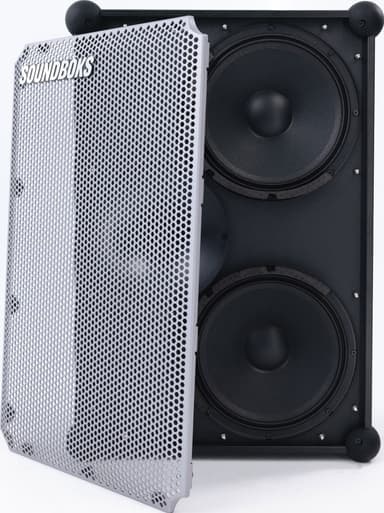 SOUNDBOKS 4 bilekaiutin (metallinharmaa)