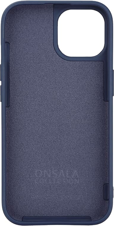 Onsala iPhone 15 Silicone suojakuori (sininen)
