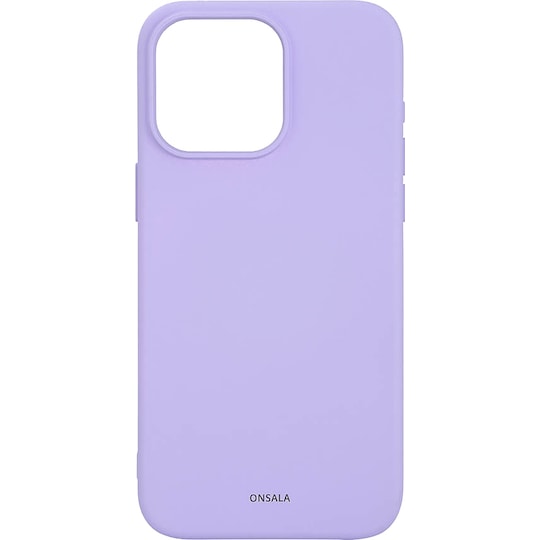 Onsala iPhone 15 Pro Max Silicone suojakuori (violetti)