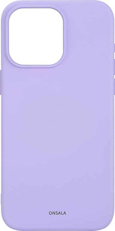 Onsala iPhone 15 Pro Max Silicone suojakuori (violetti)