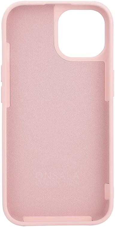 Onsala iPhone 15 Silicone suojakuori (vaaleanpunainen)