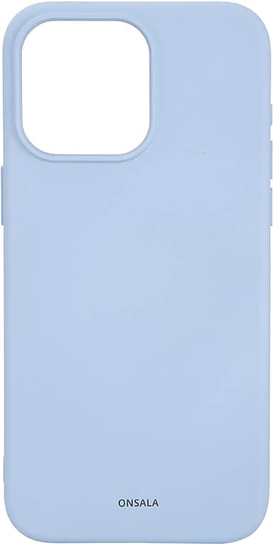 Onsala iPhone 15 Pro Max Silicone suojakuori (vaaleansininen)