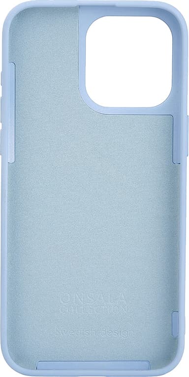 Onsala iPhone 15 Pro Max Silicone suojakuori (vaaleansininen)