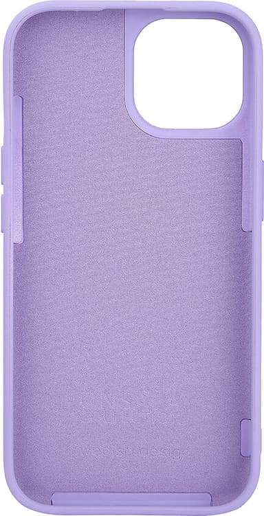 Onsala iPhone 15 Silicone suojakuori (violetti)