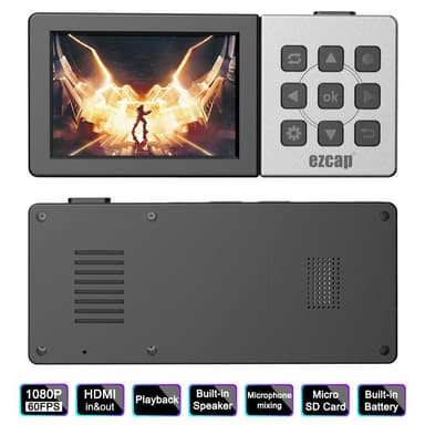 EZCAP HD Video Audio -kaappauskortti 1080P 60fp