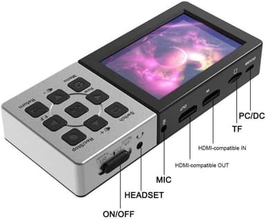 EZCAP HD Video Audio -kaappauskortti 1080P 60fp