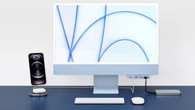 Hyper HyperDrive 5-in-1 USB-C hubi (iMac 24")