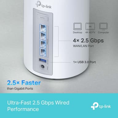 TP-Link Deco BE65 Mesh Wi-Fi järjestelmä (2 kpl)