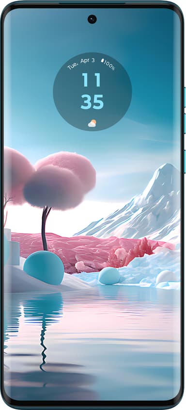 Motorola Edge 40 Neo 5G älypuhelin 12/256 GB (sininen)