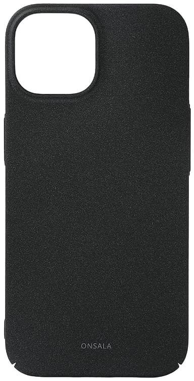 Onsala iPhone 15 Sand Burst suojakuori (musta)